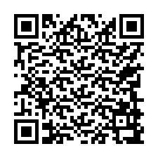 Código QR para número de teléfono +17749997719