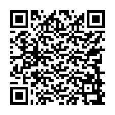 QR kód a telefonszámhoz +17749997728