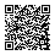 Codice QR per il numero di telefono +17749997729