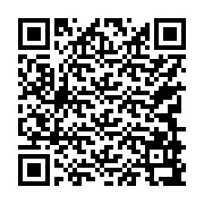 Código QR para número de telefone +17749997731