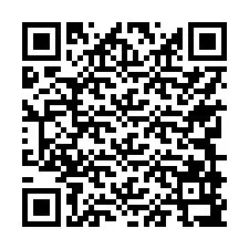 QR код за телефонен номер +17749997732