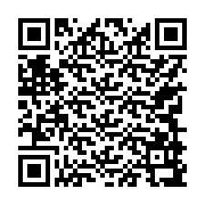 Código QR para número de teléfono +17749997735