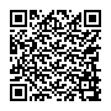 QR код за телефонен номер +17749997758