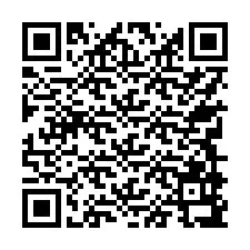 QR-Code für Telefonnummer +17749997764