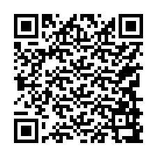 Código QR para número de teléfono +17749997771