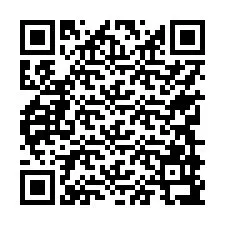 Código QR para número de teléfono +17749997772