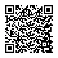 QR kód a telefonszámhoz +17749997774