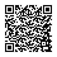 QR код за телефонен номер +17749997776