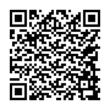 QR код за телефонен номер +17749997779