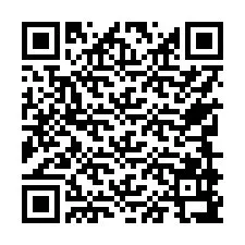 QR-Code für Telefonnummer +17749997783