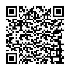 QR-код для номера телефона +17749997834