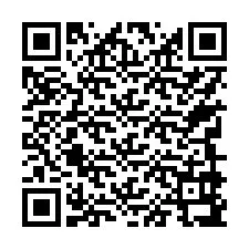 QR-koodi puhelinnumerolle +17749997841