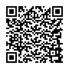 QR-koodi puhelinnumerolle +17749997848