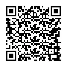 QR Code for Phone number +17749997885