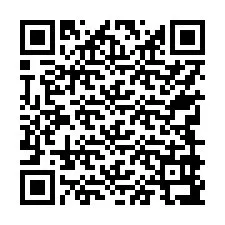 Kode QR untuk nomor Telepon +17749997890