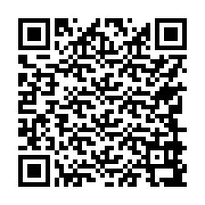 Kod QR dla numeru telefonu +17749997892