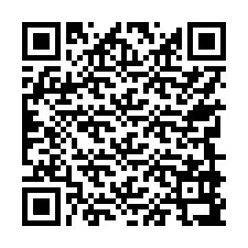 QR kód a telefonszámhoz +17749997914