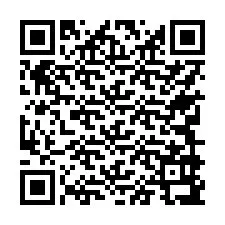 QR kód a telefonszámhoz +17749997932