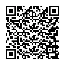 QR Code pour le numéro de téléphone +17749997934