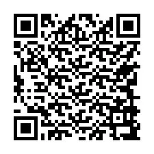 QR Code for Phone number +17749997936