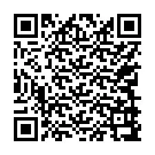 QR-code voor telefoonnummer +17749997939