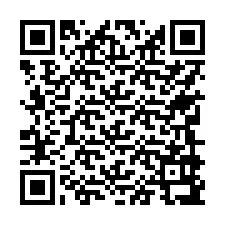 QR код за телефонен номер +17749997952