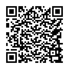 QR-code voor telefoonnummer +17749997963