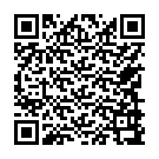 QR-Code für Telefonnummer +17749997977
