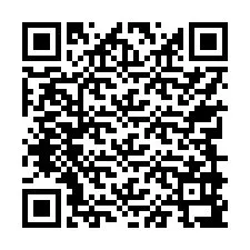 QR-code voor telefoonnummer +17749997998