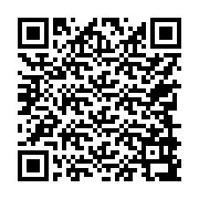 QR-koodi puhelinnumerolle +17749997999