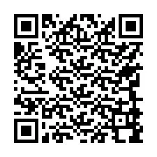 QR Code for Phone number +17749998002