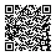 QR Code for Phone number +17749998005
