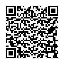 电话号码二维码 +17749998007