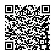 QR-код для номера телефона +17749998026