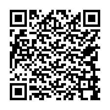 QR Code for Phone number +17749998033