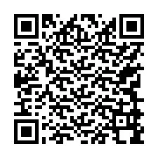 QR Code pour le numéro de téléphone +17749998035