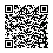 電話番号のQRコード +17749998226