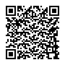 QR Code for Phone number +17749998256