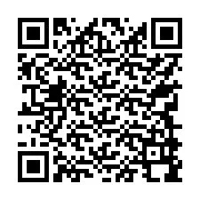 QR kód a telefonszámhoz +17749998260