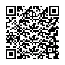 QR Code สำหรับหมายเลขโทรศัพท์ +17749998360