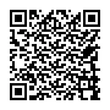 QR Code for Phone number +17749998407