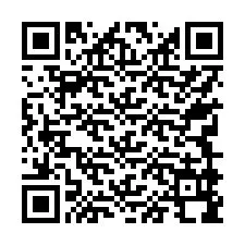 QR-Code für Telefonnummer +17749998420