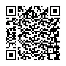 QR Code for Phone number +17749998452