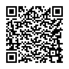 QR Code for Phone number +17749998459