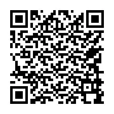 QR Code for Phone number +17749998473