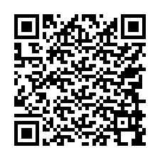 QR Code for Phone number +17749998478