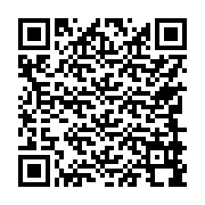 QR Code for Phone number +17749998486