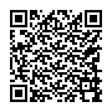 QR Code for Phone number +17749998491