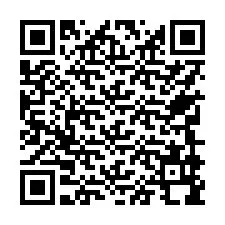 QR Code for Phone number +17749998513