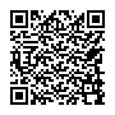 QR-kood telefoninumbri jaoks +17749998547